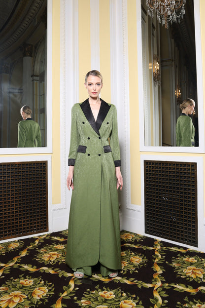 Green/Black Long Pantsuit