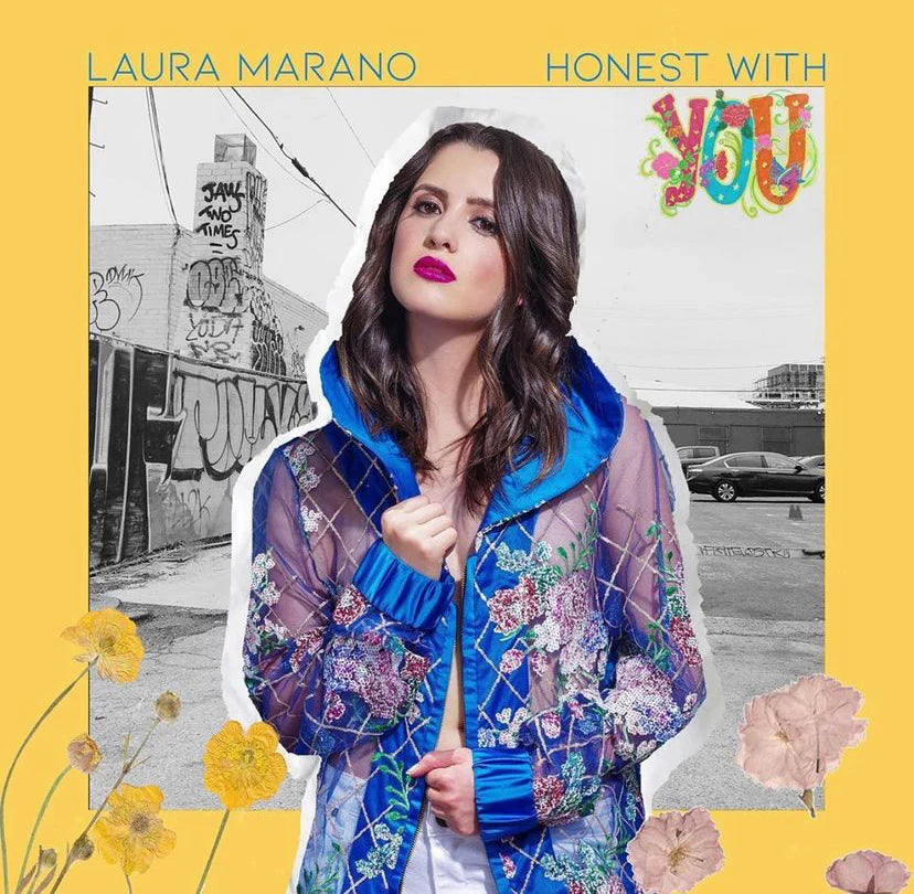 SOLD! Blue Satin Floral Two-Piece Suit