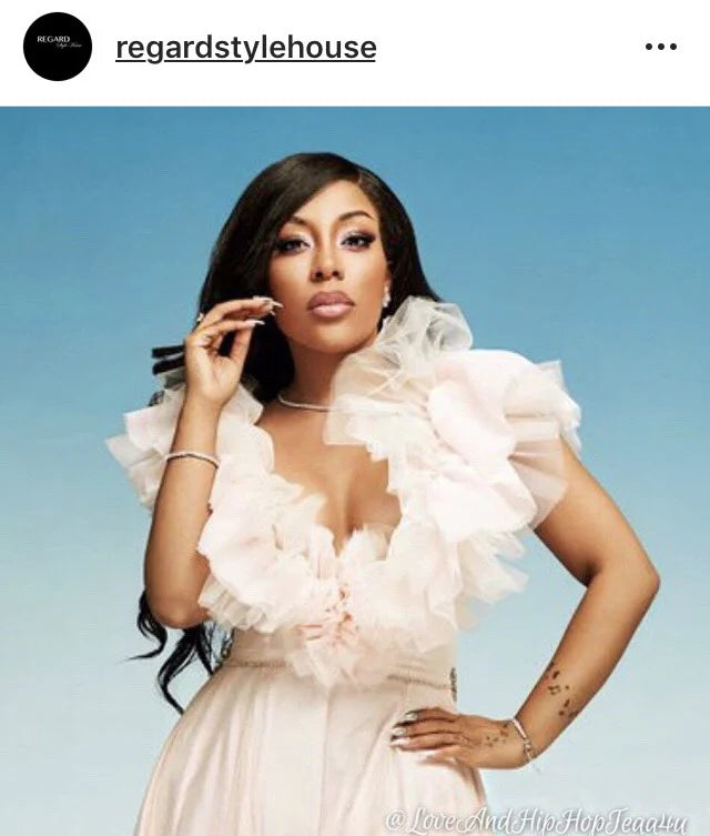 Pink High/Low Ruffle Dress