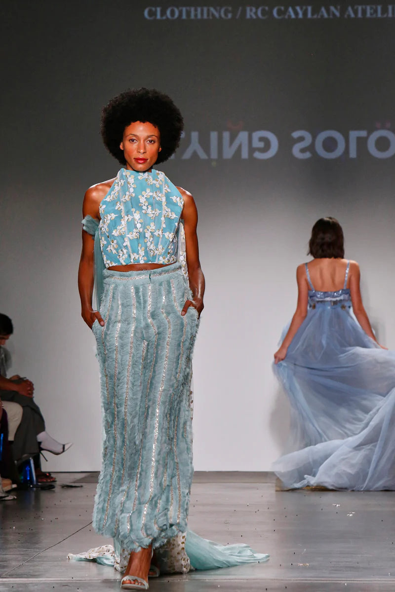 Seafoam Two Piece w/Tulle