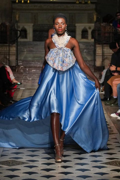 design satin dress Nova Satin Dress