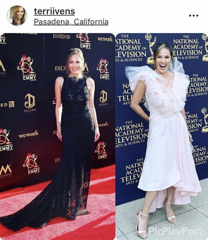 Pink High/Low Ruffle Dress